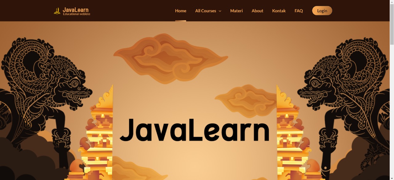 Javalearn website preview image